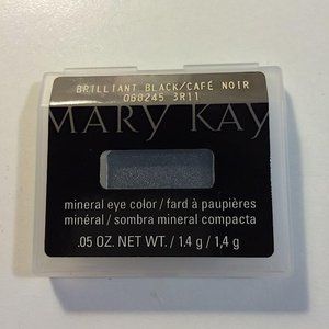 LOT OF 2 - Mary Kay Brilliant Black Chromafusion Eyeshadow - NEW DISCONTINUED
